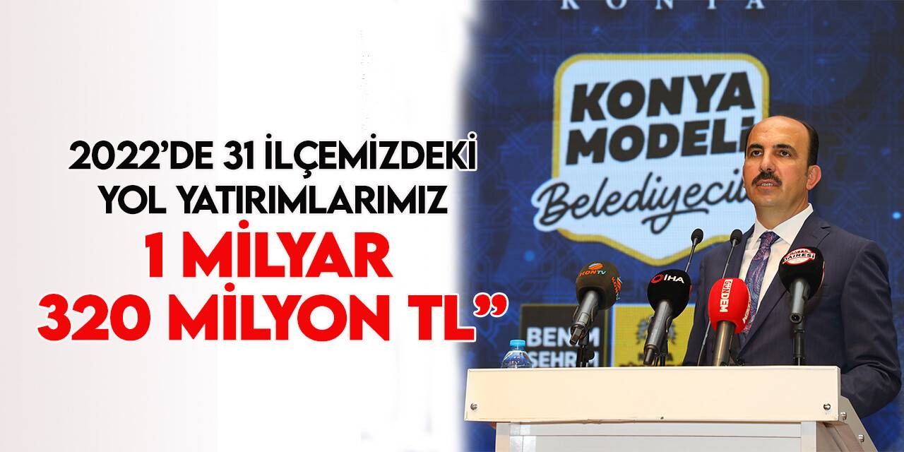 Başkan Altay yol yatırımlarıyla ilgili basın toplantısı düzenledi