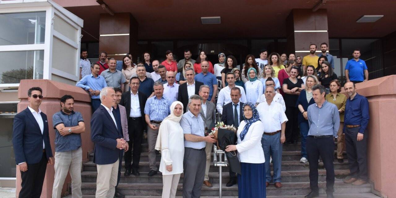 Murat Yiğit personelle vedalaştı