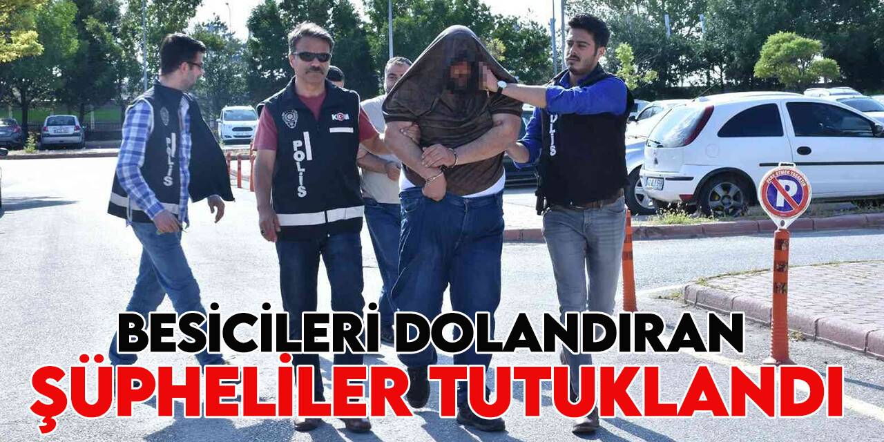 Kurban Bayramı öncesi besicileri 2 milyon 500 bin TL dolandıran şüpheliler tutuklandı