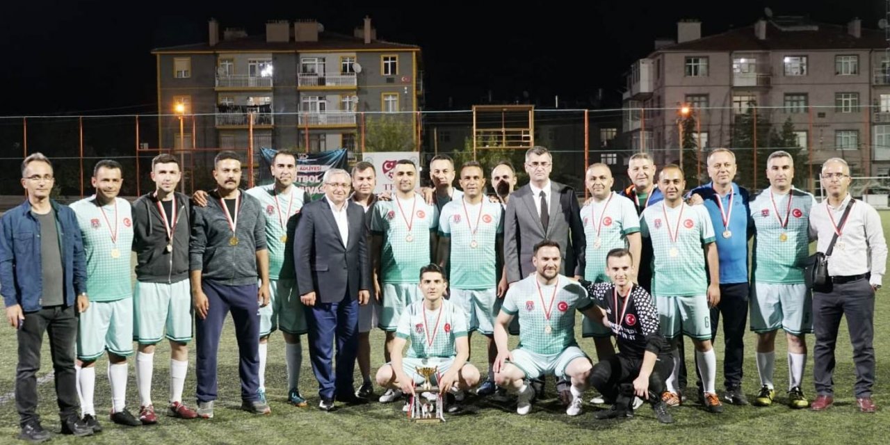 Konya Adliyesi Futbol Turnuvası sona erdi