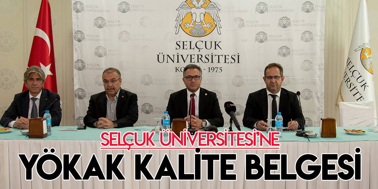 Rektör Aksoy: “Üniversitemizin eğitim kalitesi YÖKAK tarafından akredite edilerek belgelendi"