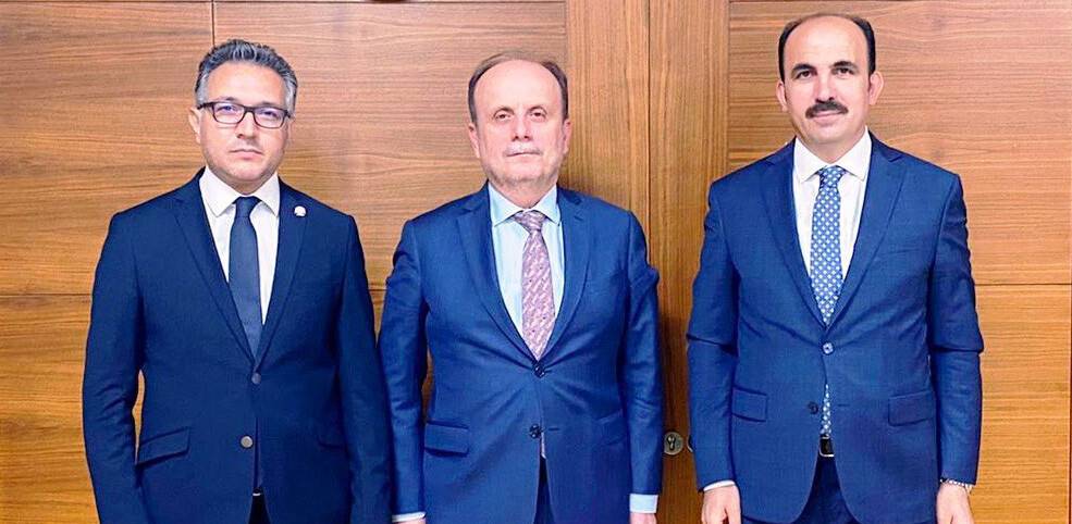 Altay ve Aksoy'dan Baykan'a ziyaret