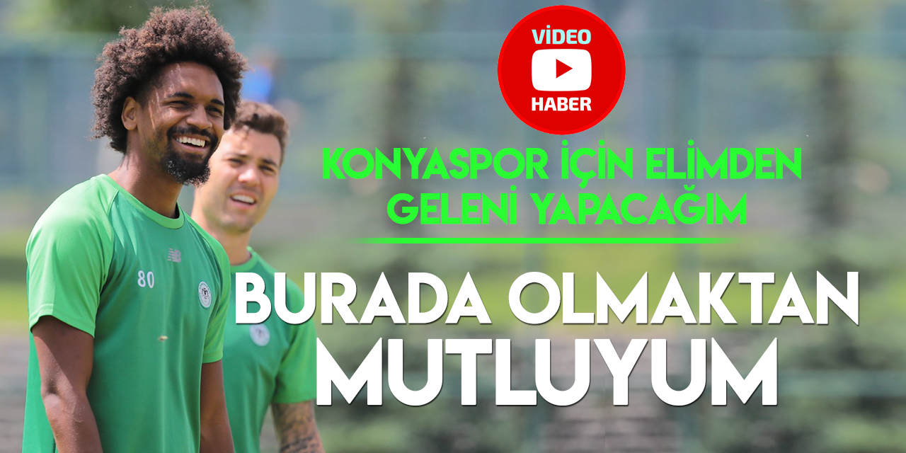 Konyaspor'un Portekizlisi Bruno Paz'dan açıklamalar