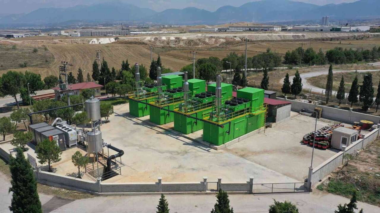 Denizli’nin çöpleri 15 bin haneyi aydınlatıyor