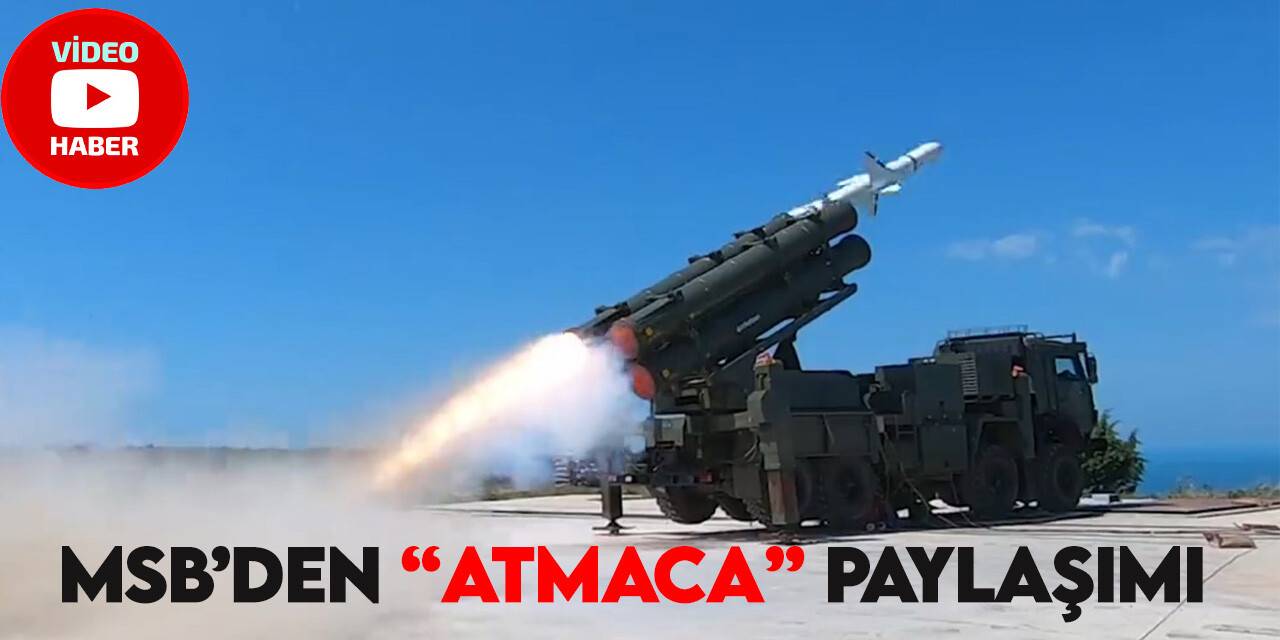 MSB’den millî güdümlü mermi “ATMACA” paylaşımı