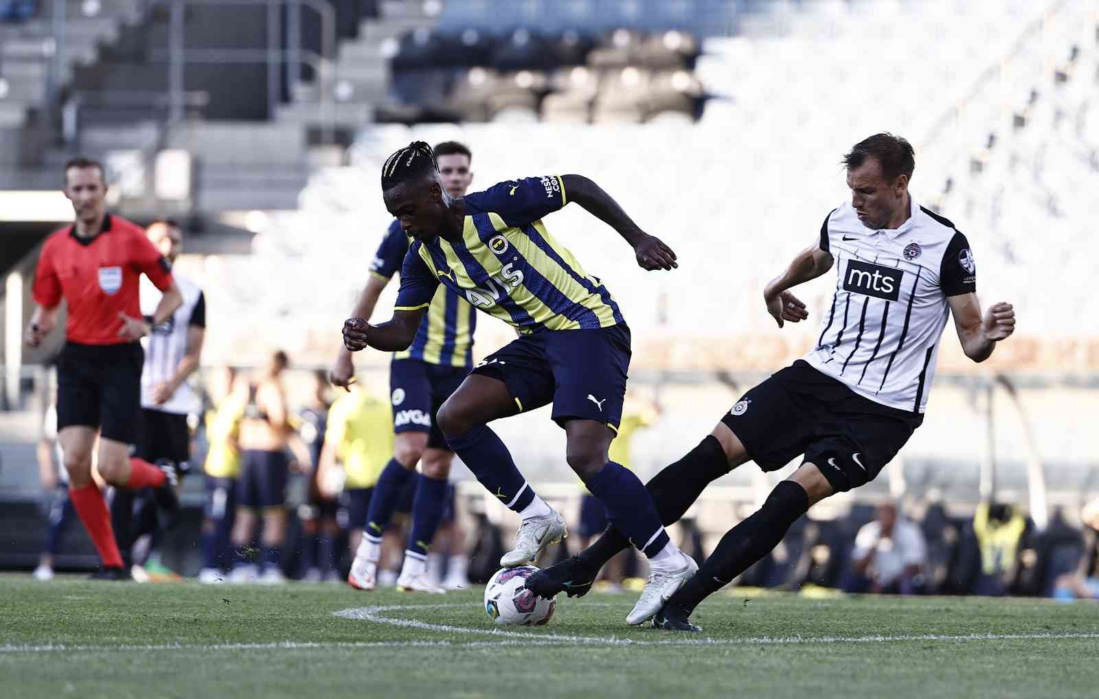 Hazırlık maçı: Fenerbahçe: 1 - Partizan: 0