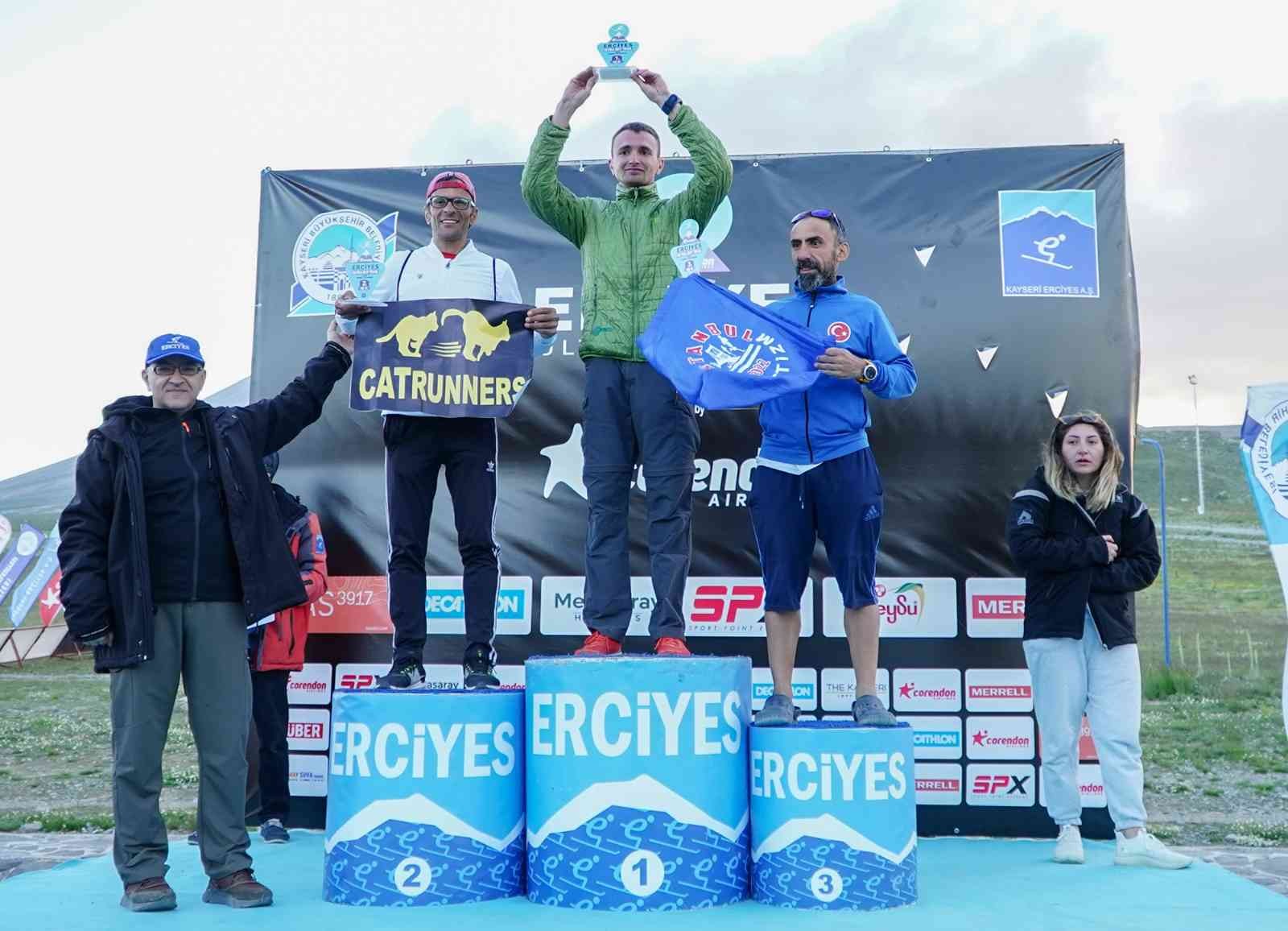 Erciyes Ultra Sky Trail Dağ Maratonu tamamlandı