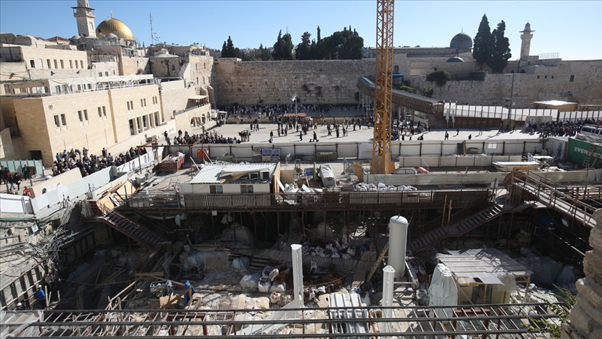 Filistin'den, Mescid-i Aksa'daki kazıların durması için acil müdahale çağrısı