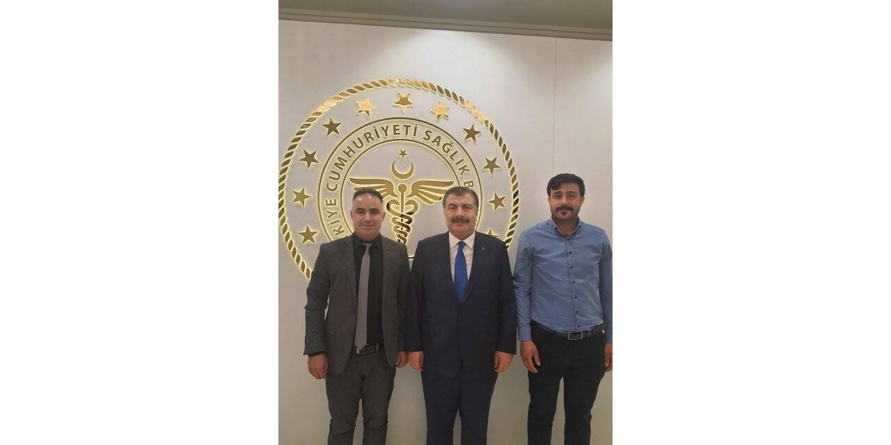 Ömeranlıspor’dan Bakan Koca’ya ziyaret