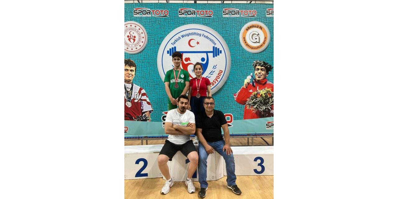 Konyaspor’dan halterde  üçüncülük