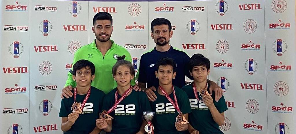 Konyaspor Cimnastik  Takımı üçüncü oldu