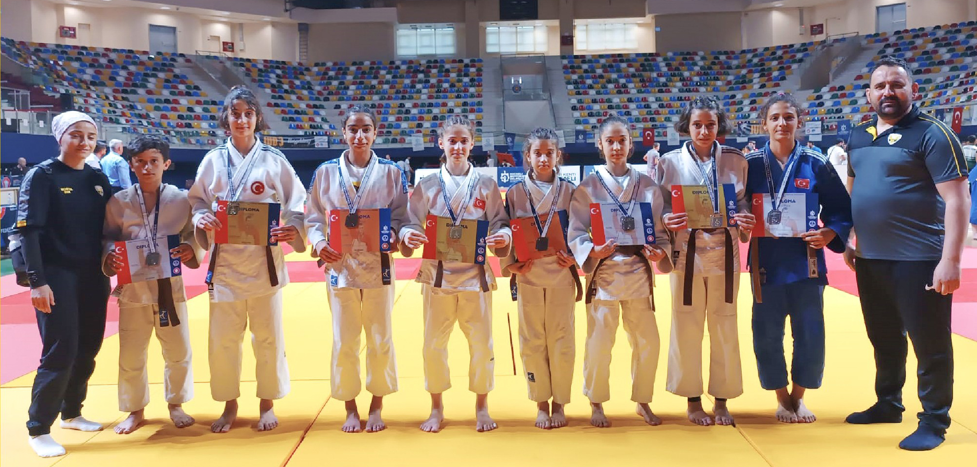 Konya Büyükşehir Belediyespor'dan judoda 8 madalya