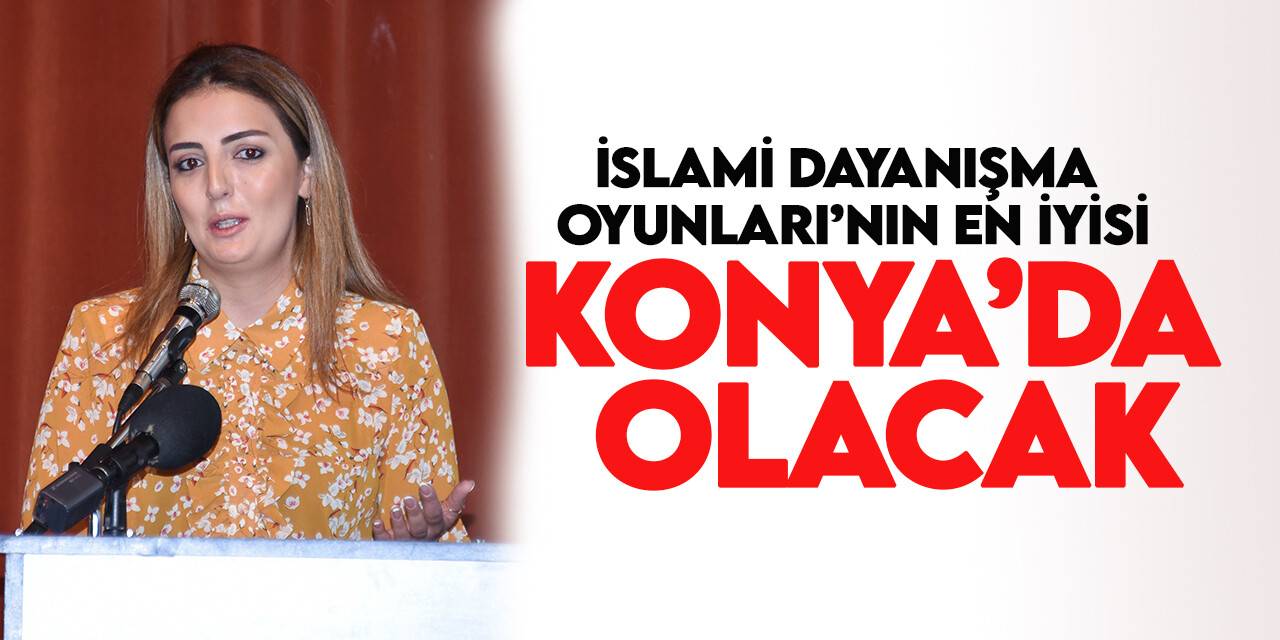Konya'nın spor altyapısı 5. İslami Dayanışma Oyunları'na hazır ( VİDEOLU)