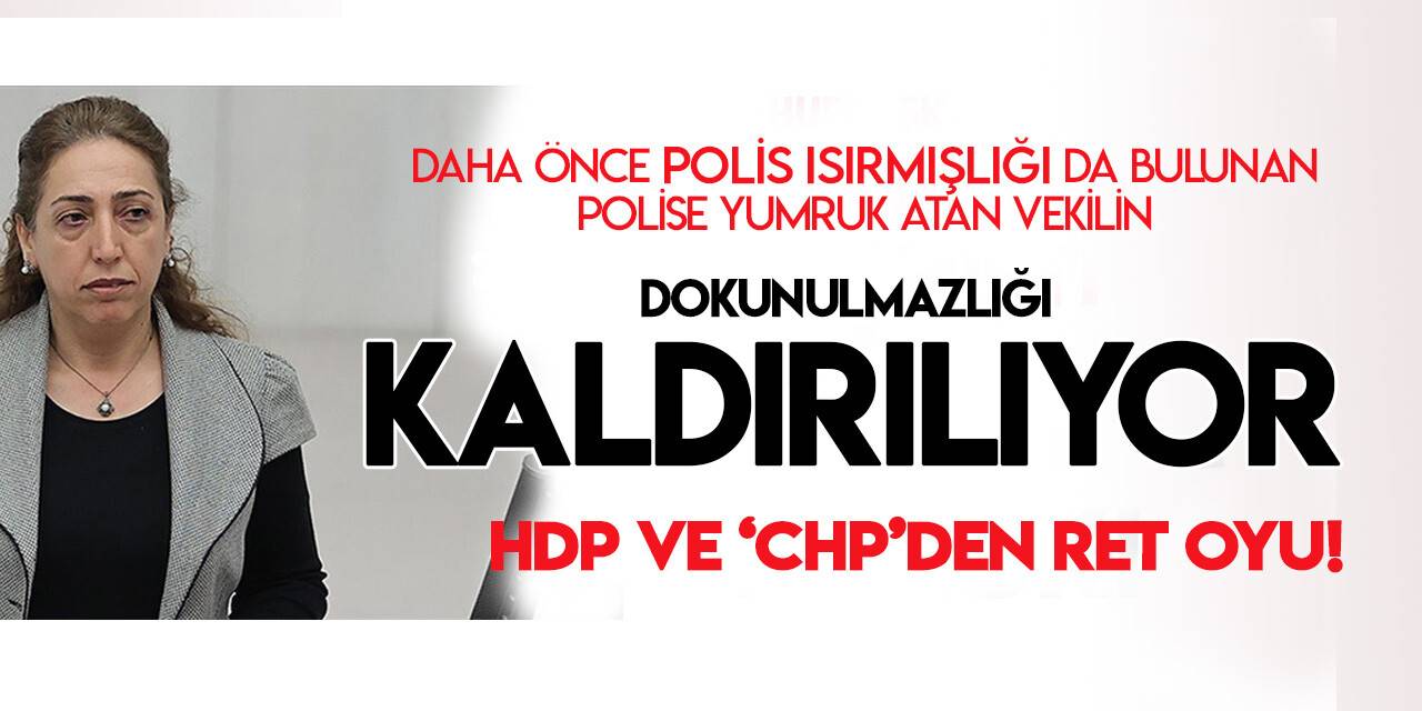 DBP'li Salihe Aydeniz'in dokunulmazlığı kaldırılıyor