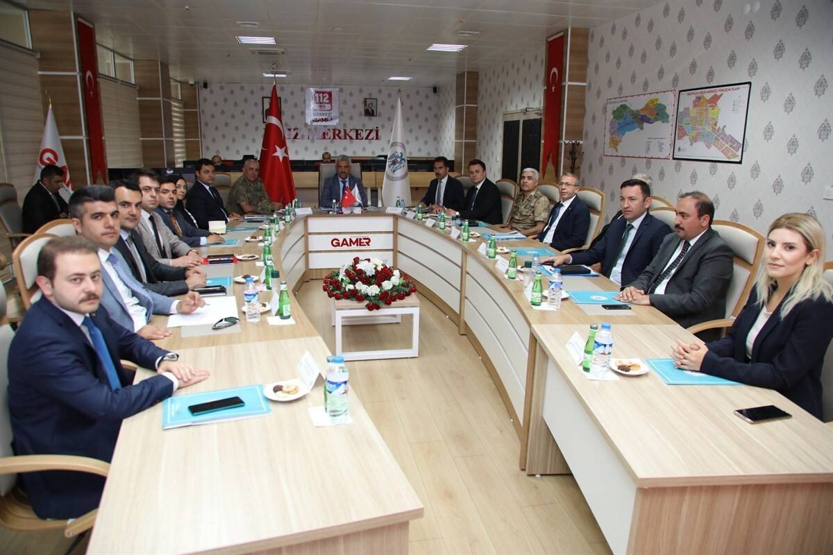 İl Güvenlik ve Asayiş Koordinasyon toplantısı yapıldı