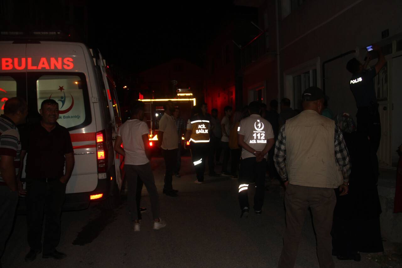 Beyşehir'de yangın