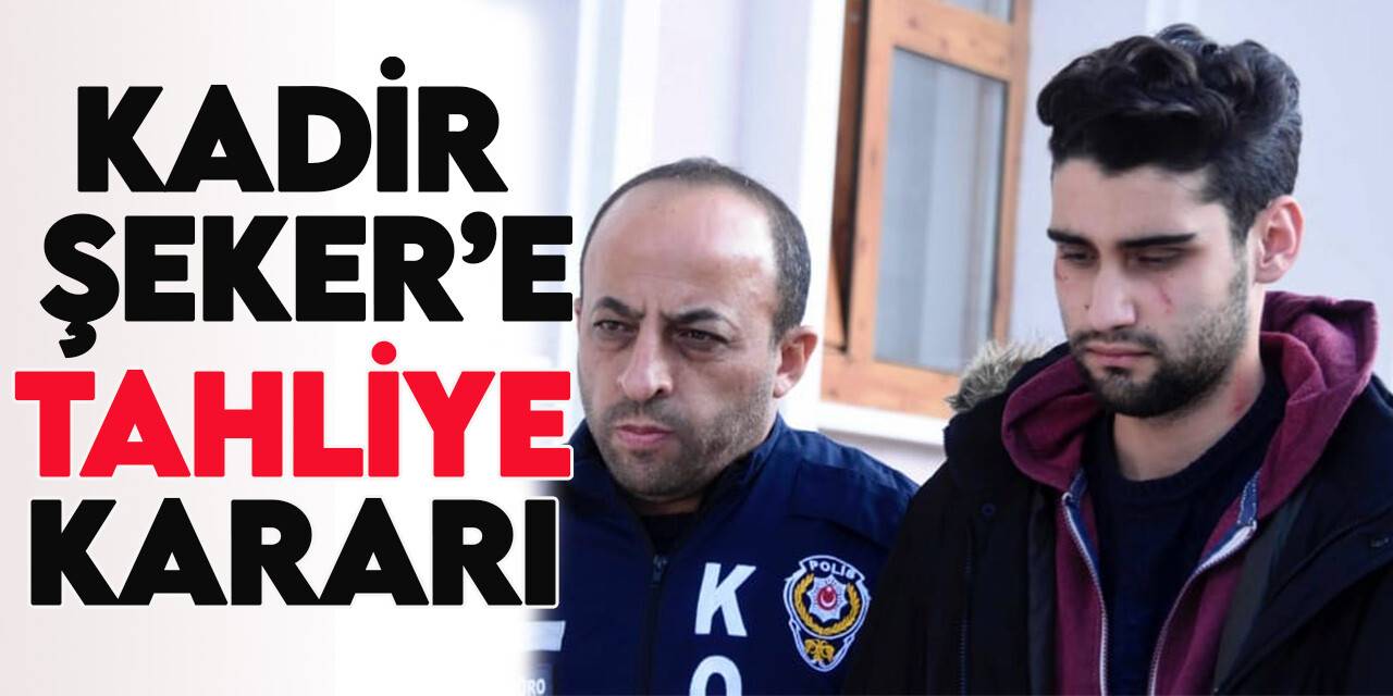 Konya 4. Ağır Ceza Mahkemesi'nden Kadir Şeker için tahliye kararı