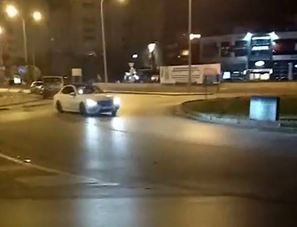 Gaziantep’te drift atan şahsa 9 bin TL ceza