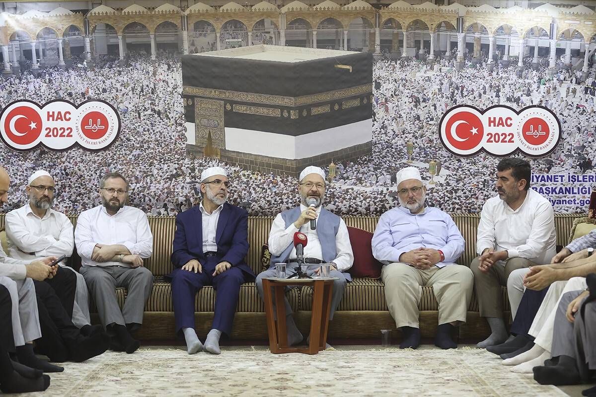 Diyanet İşleri Başkanı Erbaş: “Türkiye’nin hac organizasyonunda geldiği nokta bizi sevindiriyor”