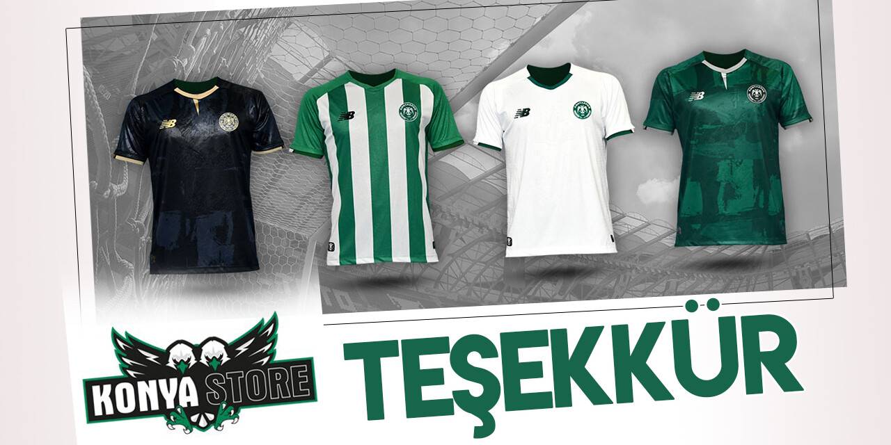 Konyaspor'un yeni  sezon formalarına ilgi yoğun