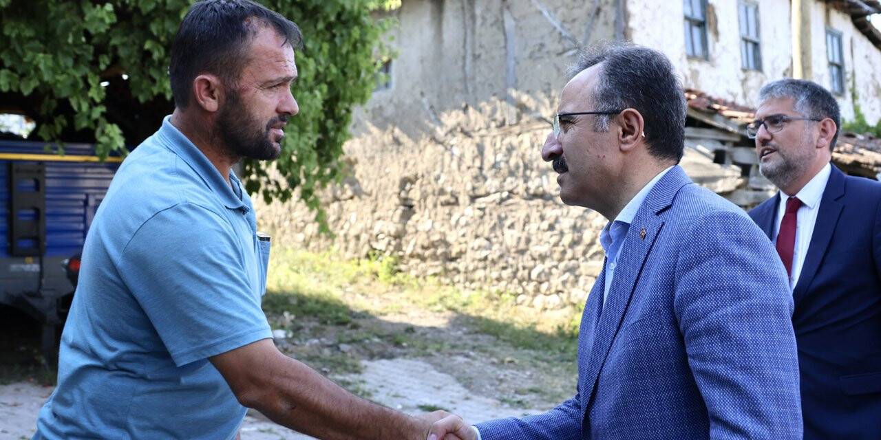 Bakan Yardımcısı Çataklı'dan taziye ziyareti