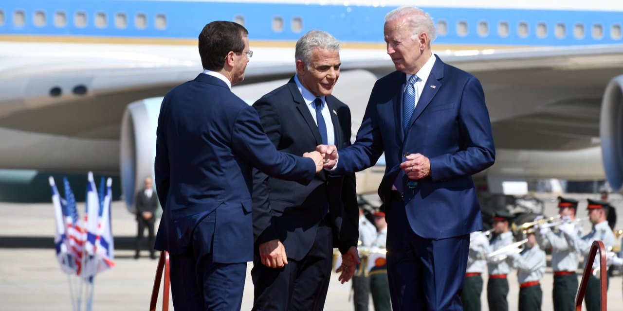 ABD Başkanı Biden, İsrail'de