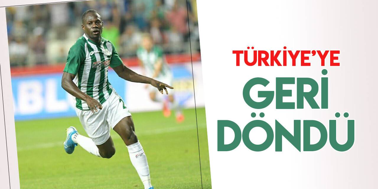 Farouk Miya Türkiye'ye geri döndü