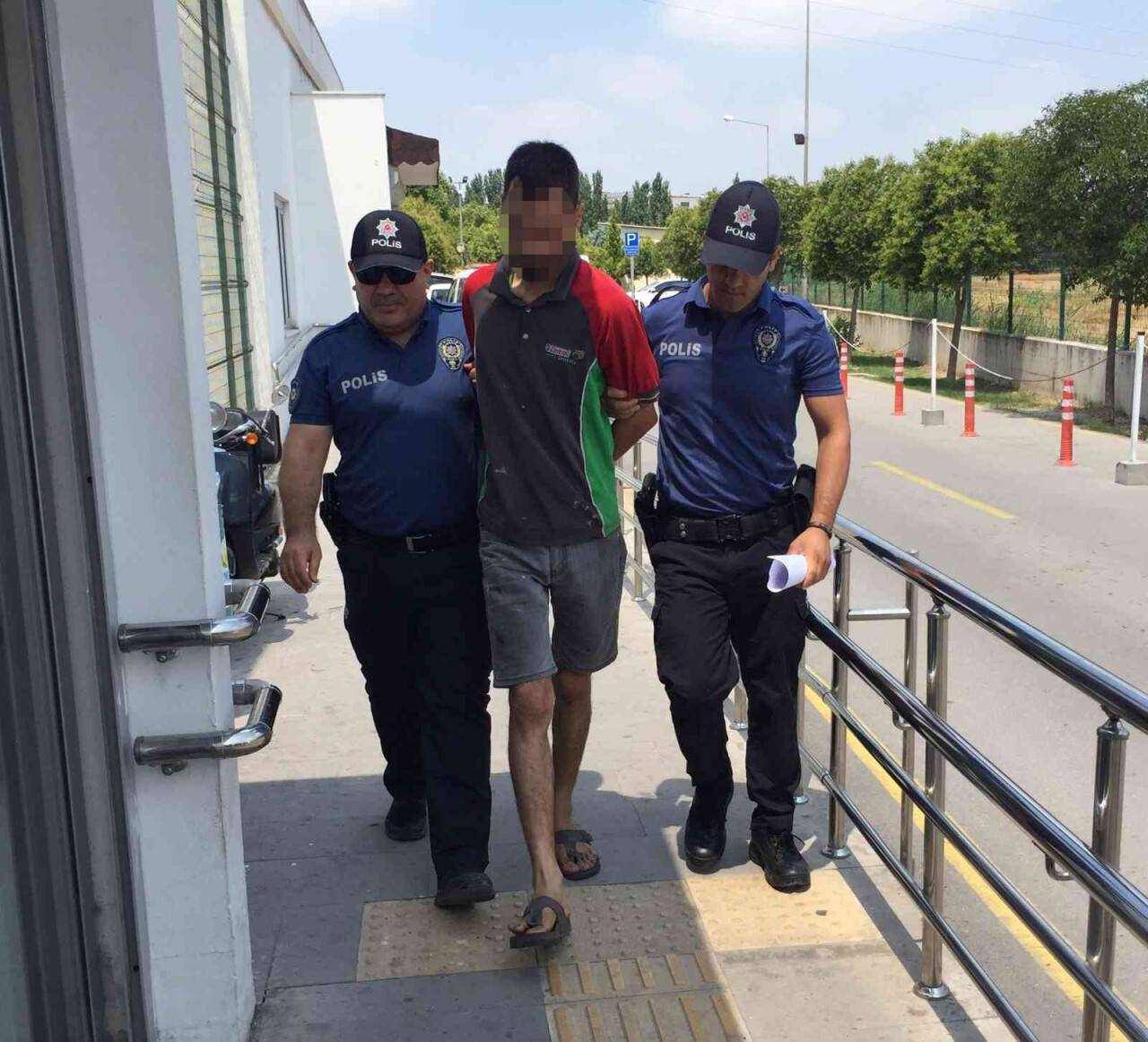 Akaryakıt hırsızı yakalandı