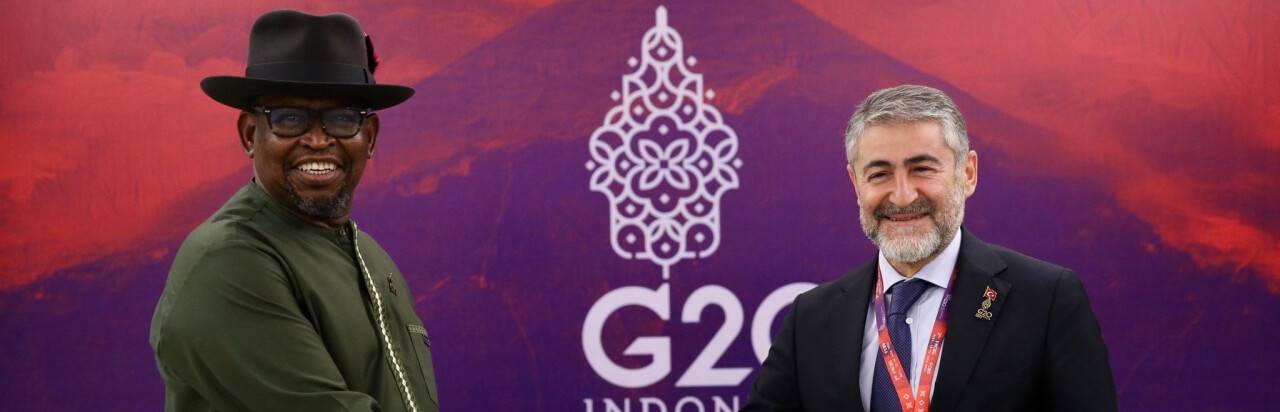 Hazine ve Maliye Bakanı Nureddin Nebati'den G20 diplomasisi