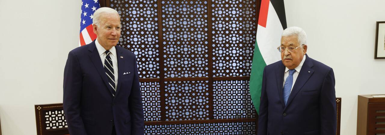 Biden, Filistin Devlet Başkanı Abbas’la görüştü