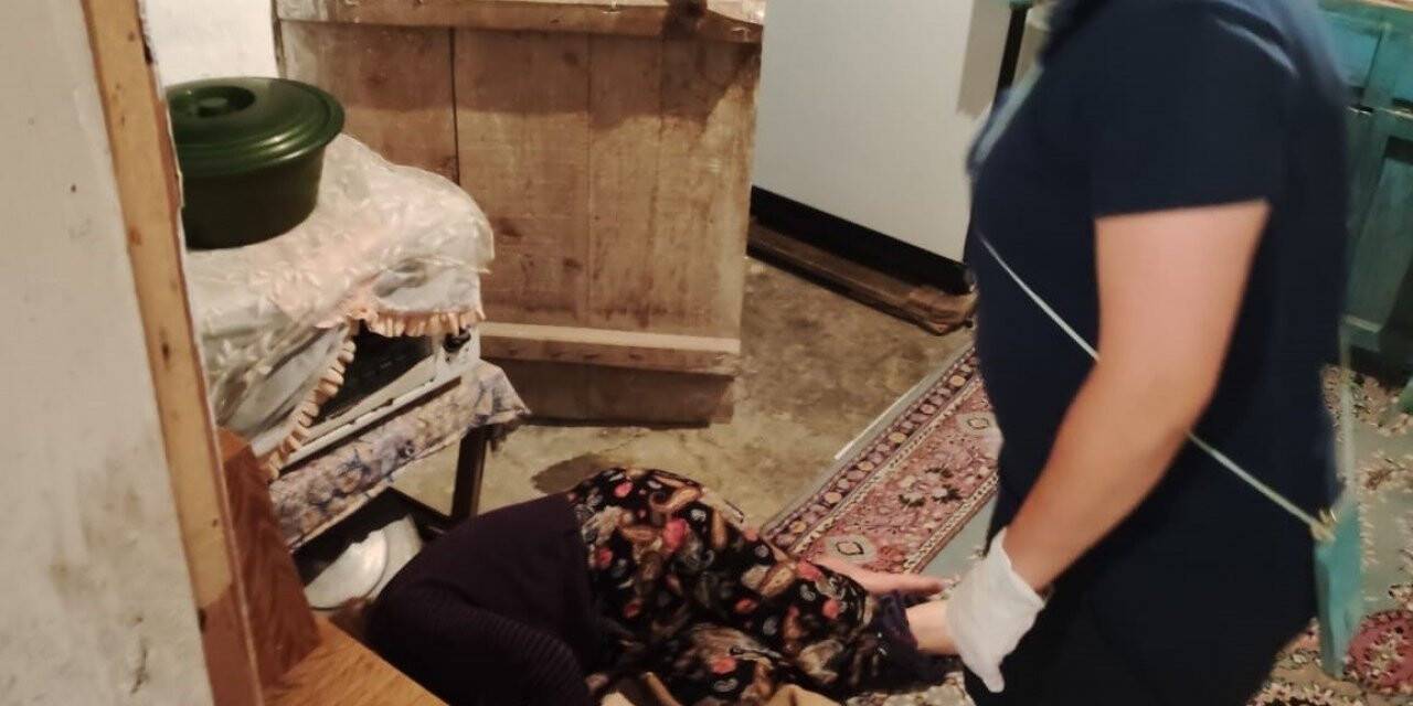 Sungurlu’da düşen kadının imdadına itfaiye yetişti