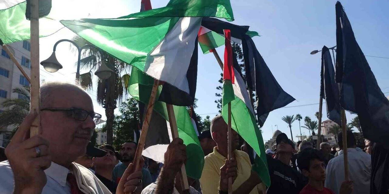 Biden Filistin ziyareti Gazze’de protesto edildi