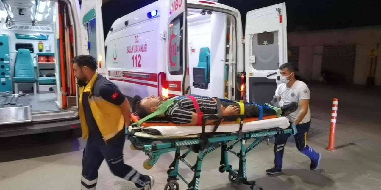 Anahtarı evde unuttu, apartmana tırmanırken düşerek yaralandı