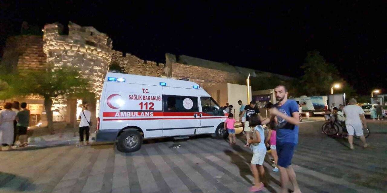 Bodrum Kalesi’nde şok ölüm