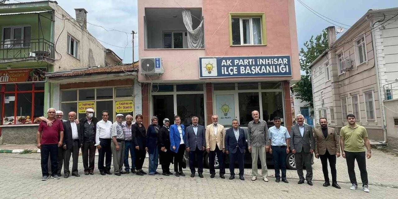 İl Başkanı Yıldırım tek tek ilçe teşkilatlarını gezdi