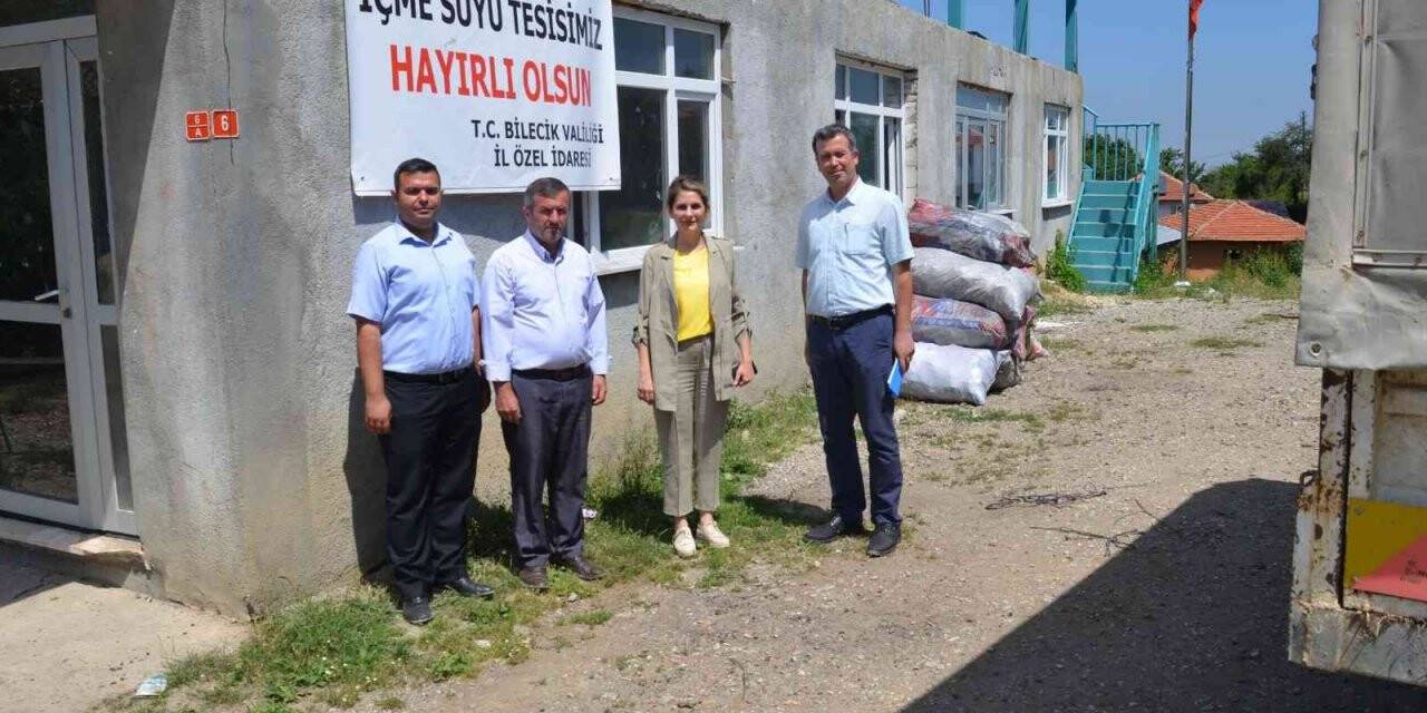 Genel Sekreter Bayrakçı, yapılan çalışmaları yerinde inceledi