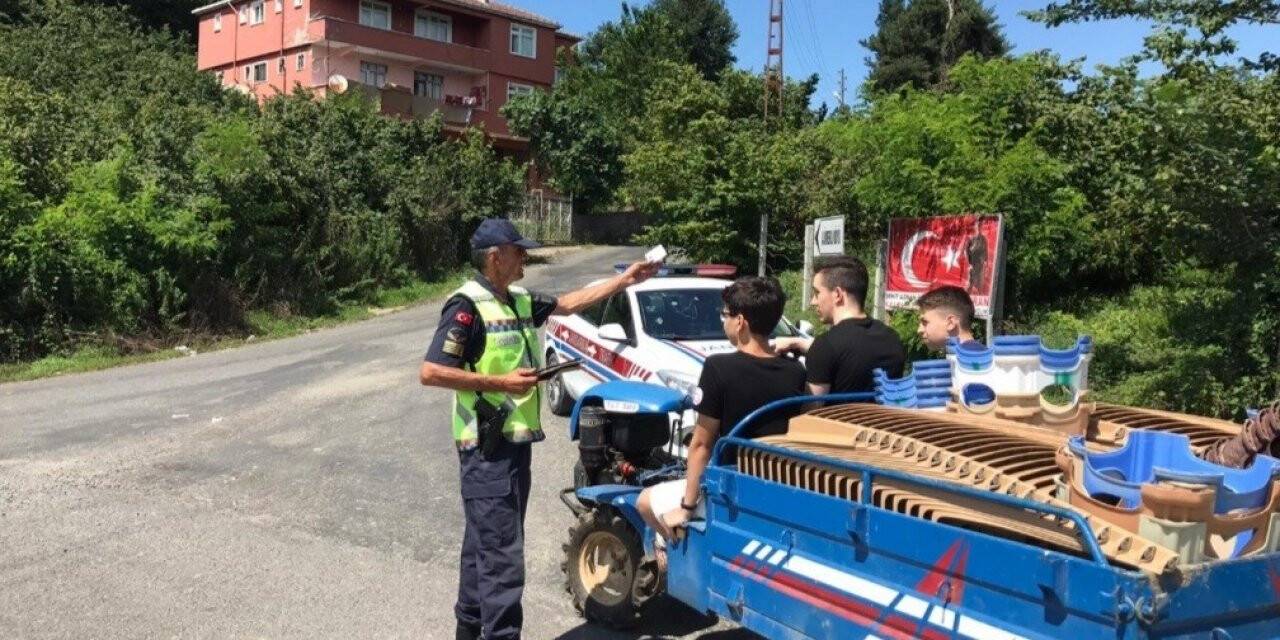 Jandarmadan "patpat" denetimi