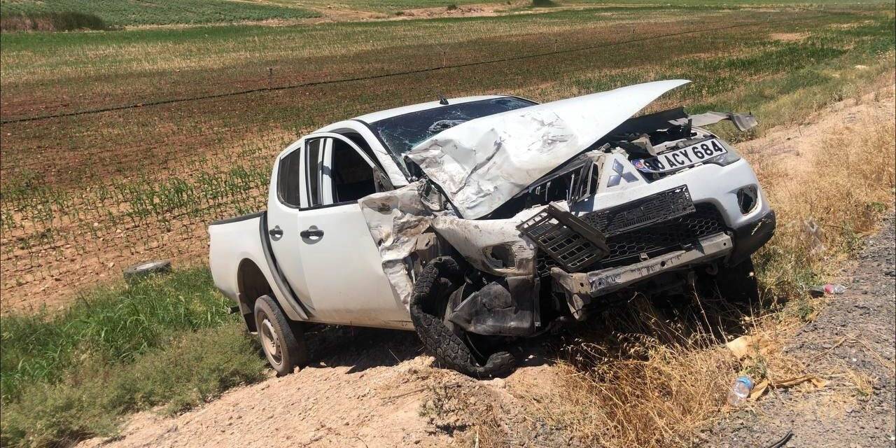 Şanlıurfa’da trafik kazası: 2 yaralı