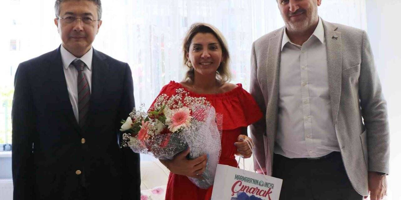 Protokolden 15 Temmuz şehidi Murat Demirci’nin ailesine ziyaret