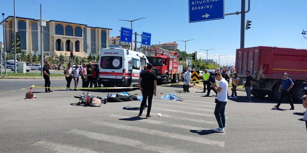 Niğde’de kahreden kaza