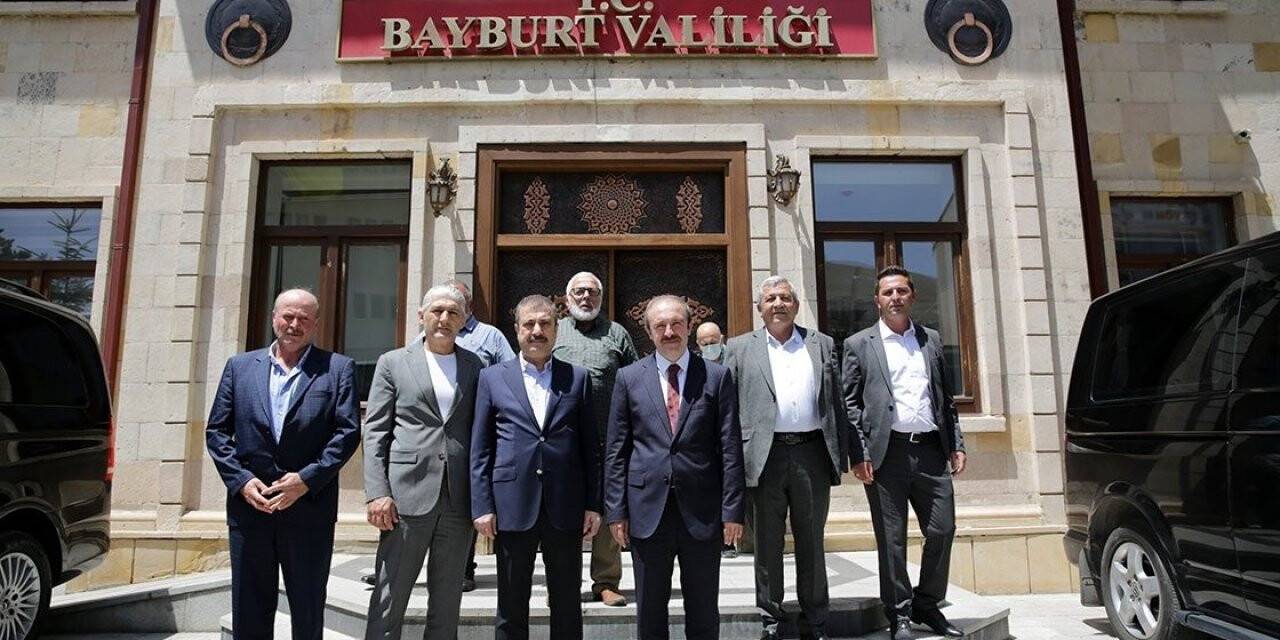 Merkez Bankası Başkanı Kavcıoğlu, Vali Epcim’i ziyaret etti