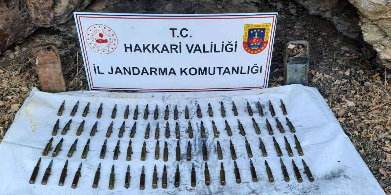 Şemdinli’de uçaksavar mühimmatı ele geçirildi