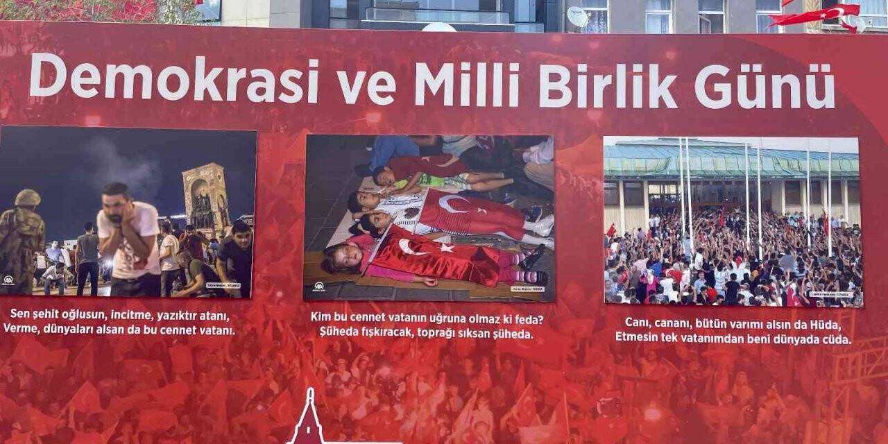 Beyoğlu’nda “15 Temmuz İstiklal Sergisi” açıldı