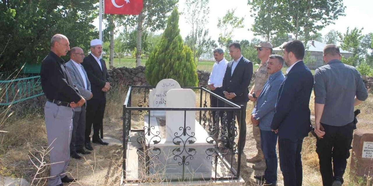 Muradiye’de şehit mezarları ziyaret edildi