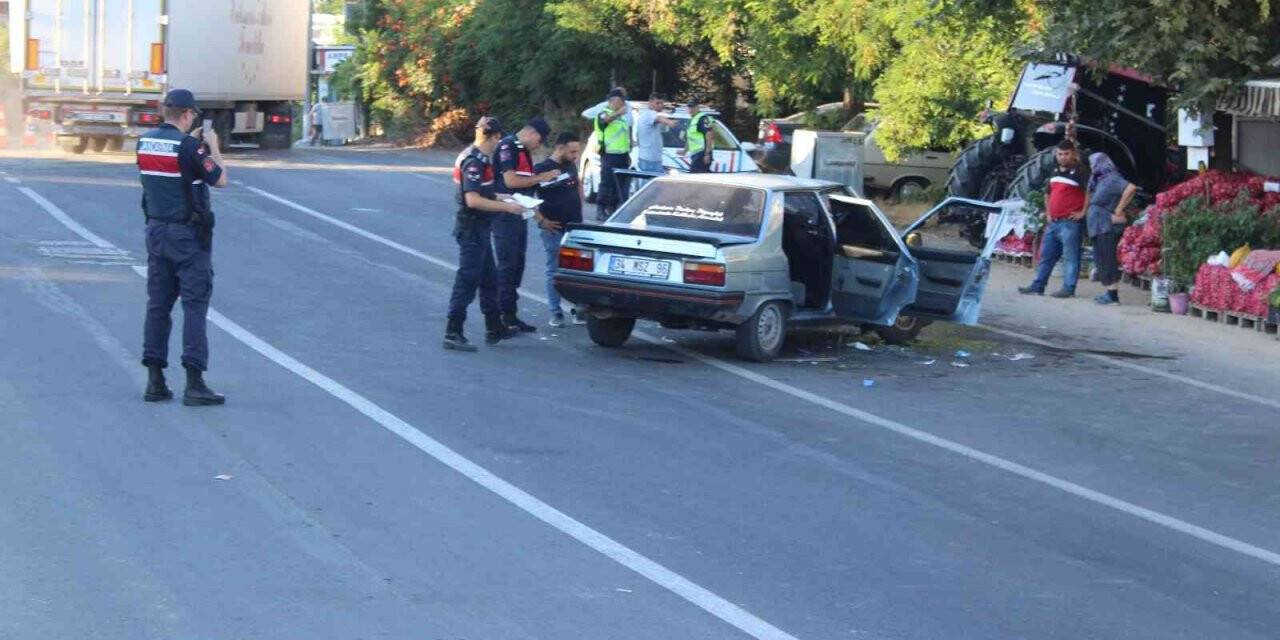 Tekirdağ’da trafik kazası: 6 yaralı