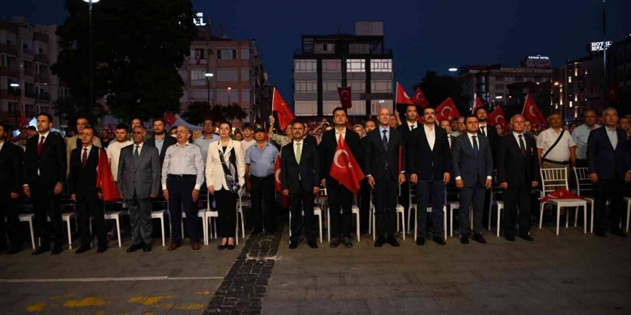Çanakkale’de 15 Temmuz anma etkinlikleri gerçekleştirildi