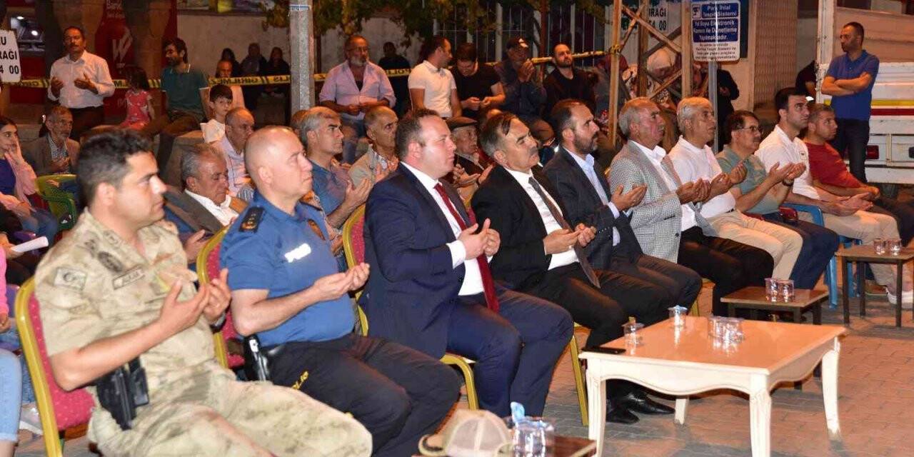 Ahlat’ta 15 Temmuz Demokrasi ve Milli Birlik Günü programı