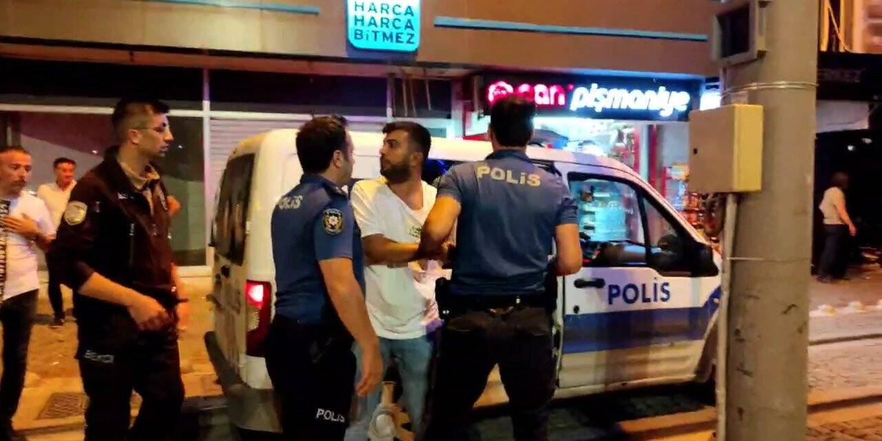 Alkollü mekanda kavga çıkaran çift gözaltına alındı