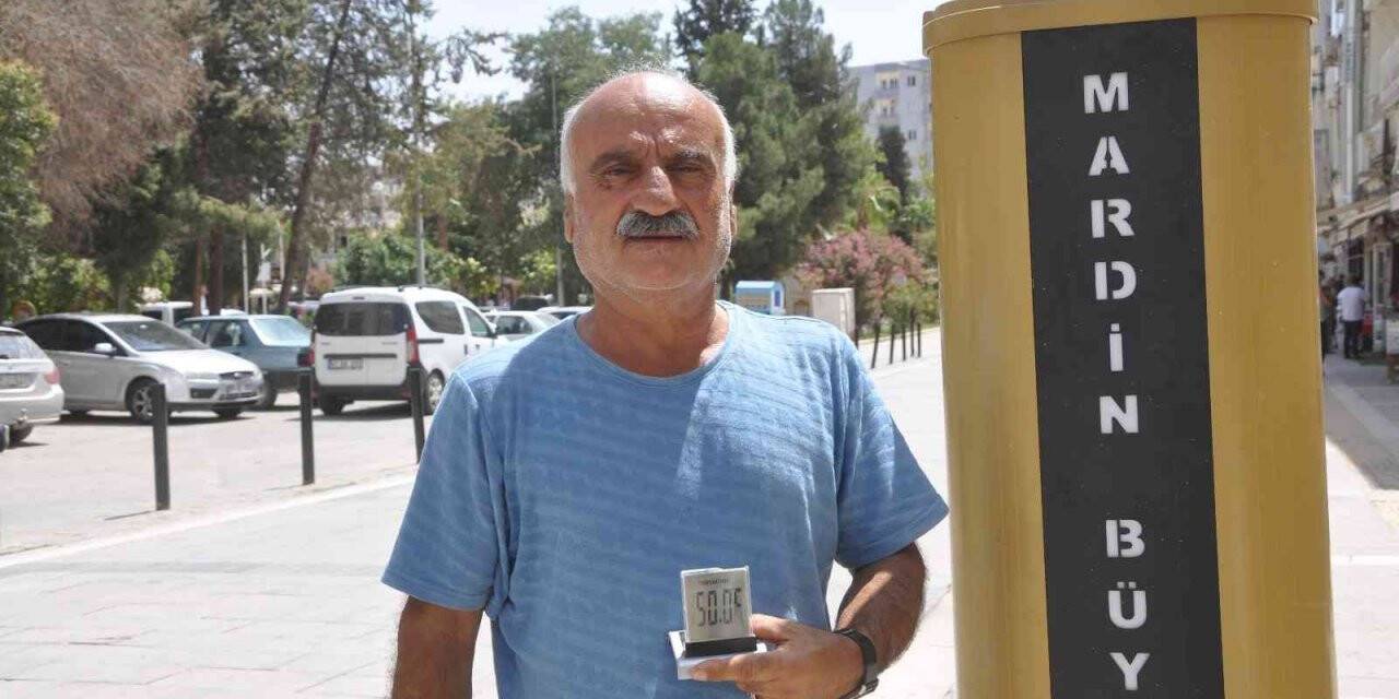 Mardin’de 50 dereceyi bulan sıcaklar vatandaşı bunaltıyor