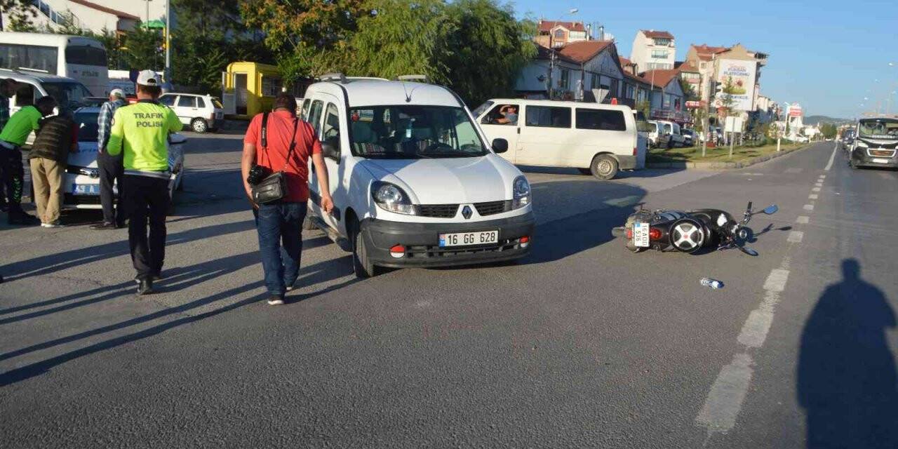 Tavşanlı’da trafik kazası: 1 yaralı